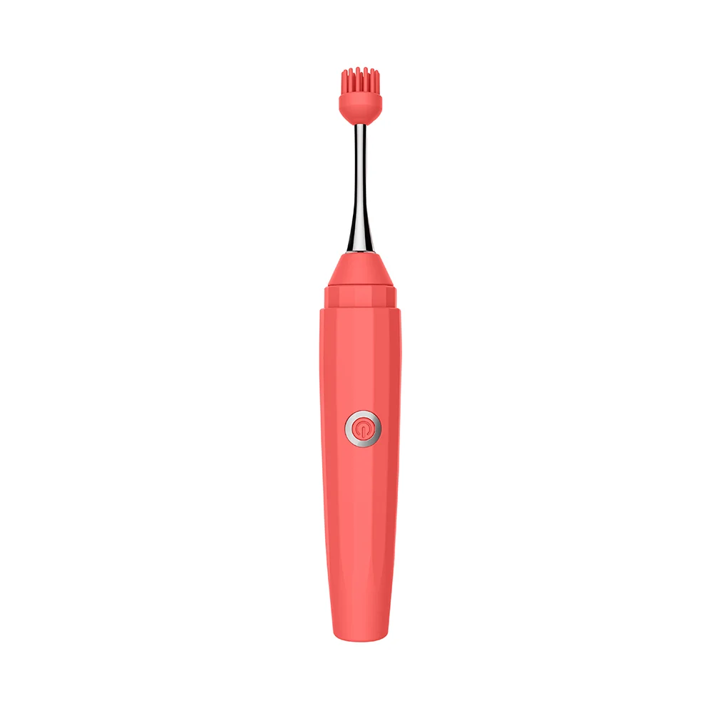 Luv Inc Op10 Orgasm Pen Rechargeable Pinpoint Vibrator with 3 Attachments Coral - Image 8