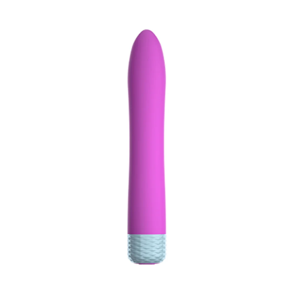 FemmeFunn Densa Bullet Rechargeable Dual Density Silicone Slimline Vibrator Purple - Image 3