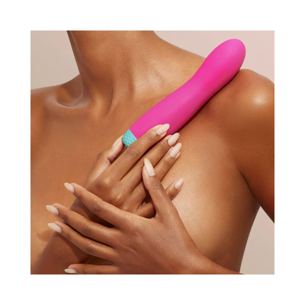 FemmeFunn Rora Rechargeable Silicone Rotating Bullet Vibrator Pink - Image 9