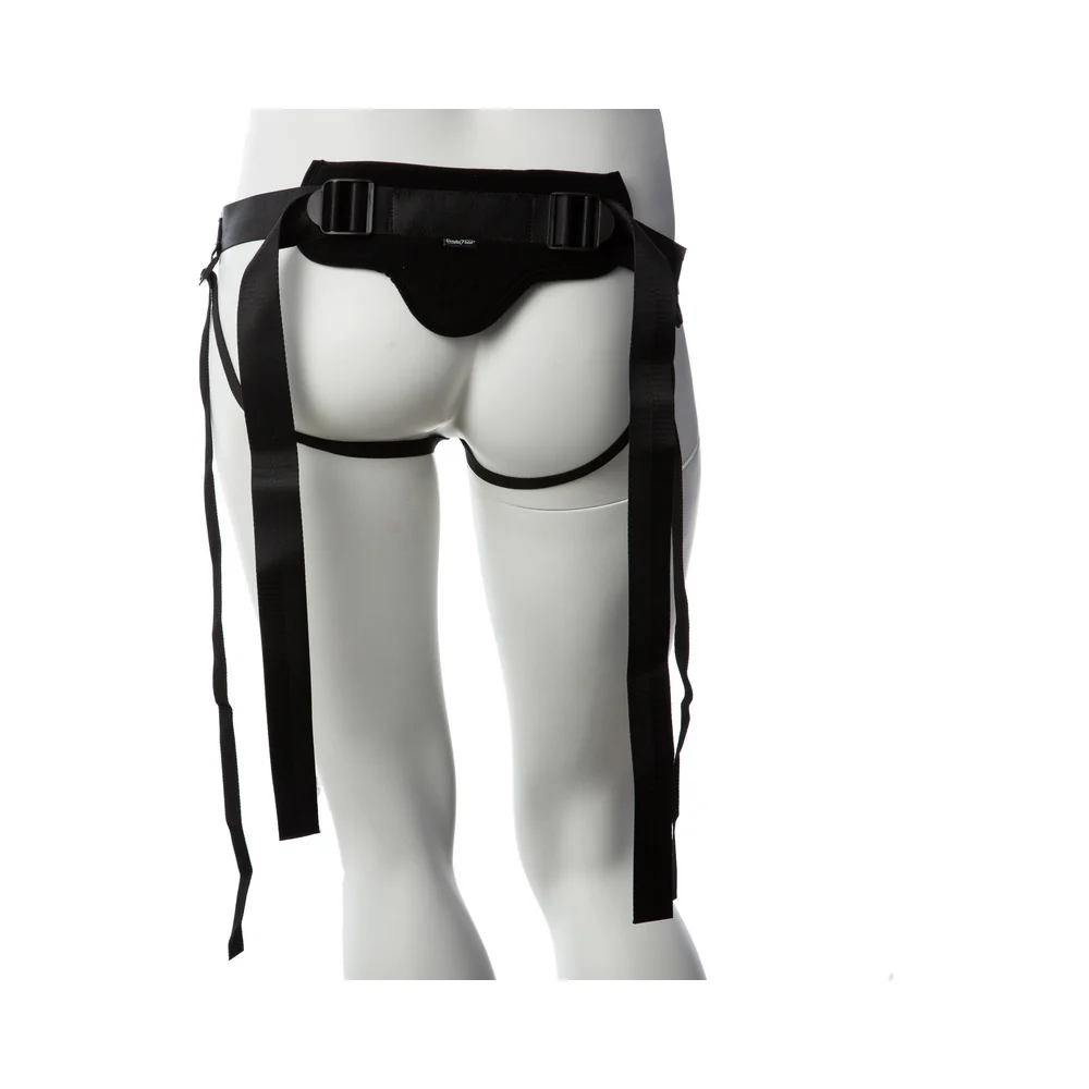 Gender Fluid Skylar Adjustable Strap-On Harness Black - Image 8