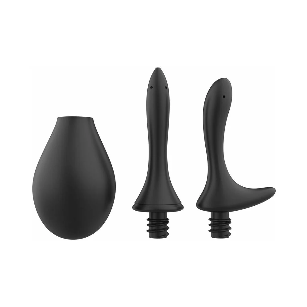 Nexus Anal Douche Set Silicone Black - Image 8