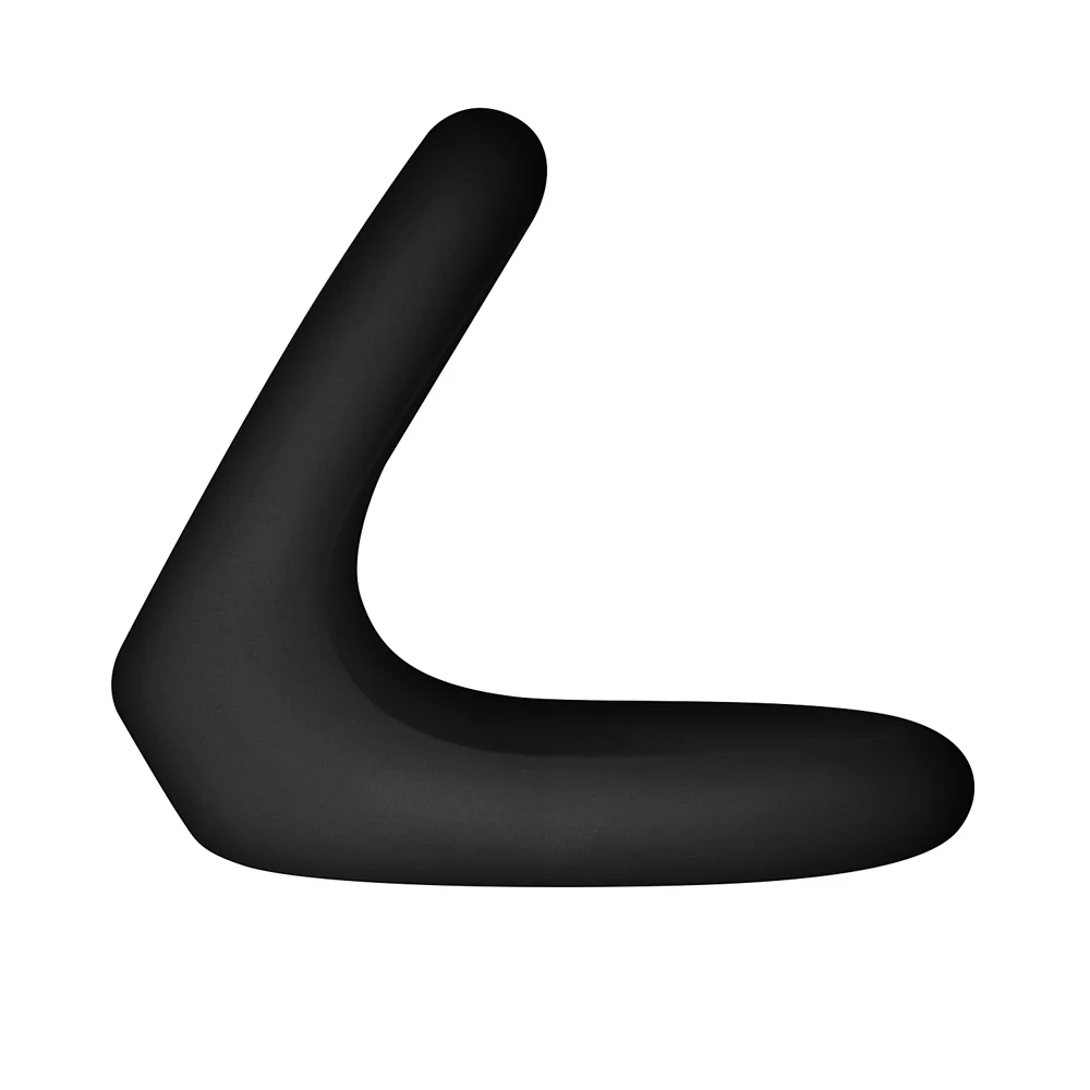 Forto F-22 Liquid Silicone Cock & Ball D-Ring Medium Black - Image 6