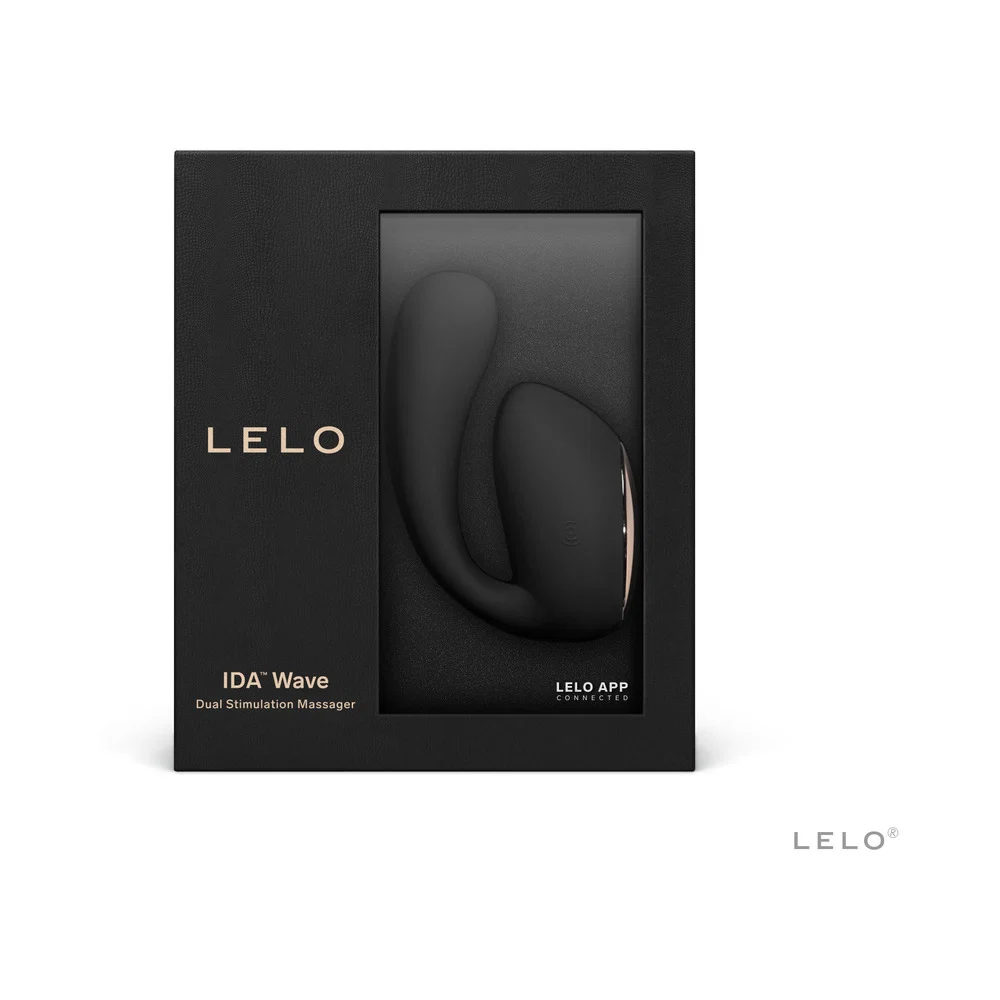 LELO IDA Wave Rechargeable Dual Stimulator Black - Image 12
