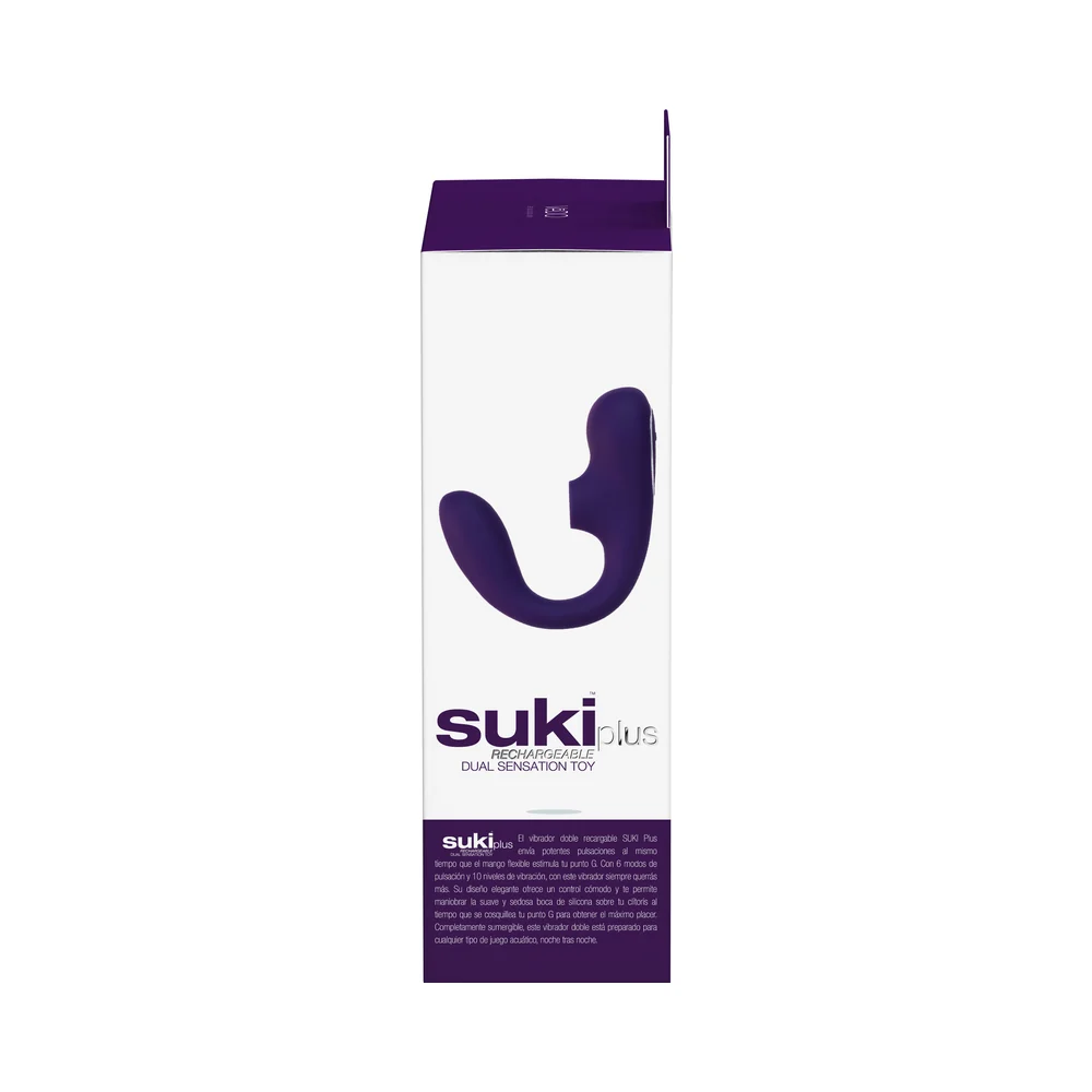 VeDO Suki Plus Rechargeable Dual Sonic Vibe Deep Purple - Image 13