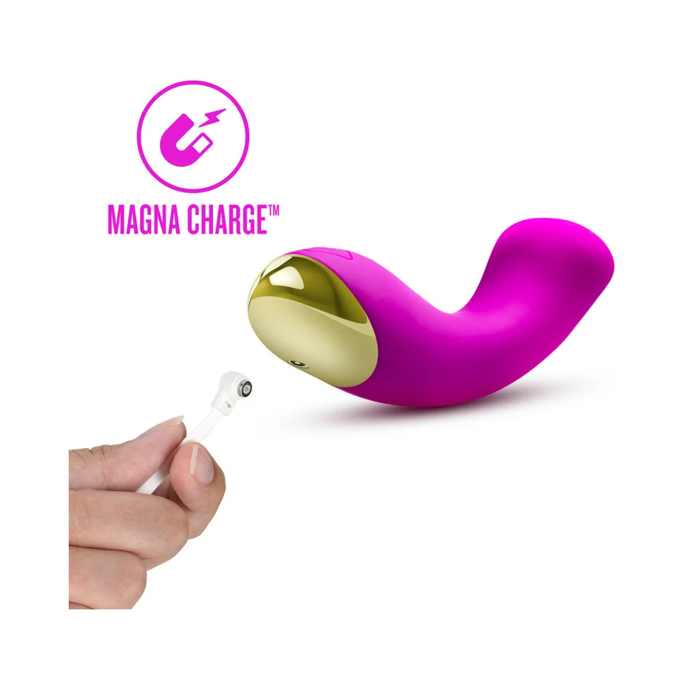 Aria Bangin'' AF Rechargeable Silicone G-Spot Vibrator Purple - Image 12