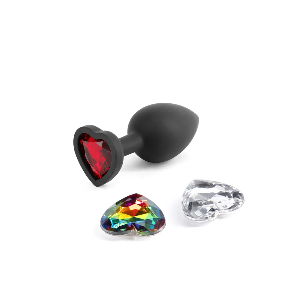 Glams Xchange Heart Anal Plug Small - Image 5