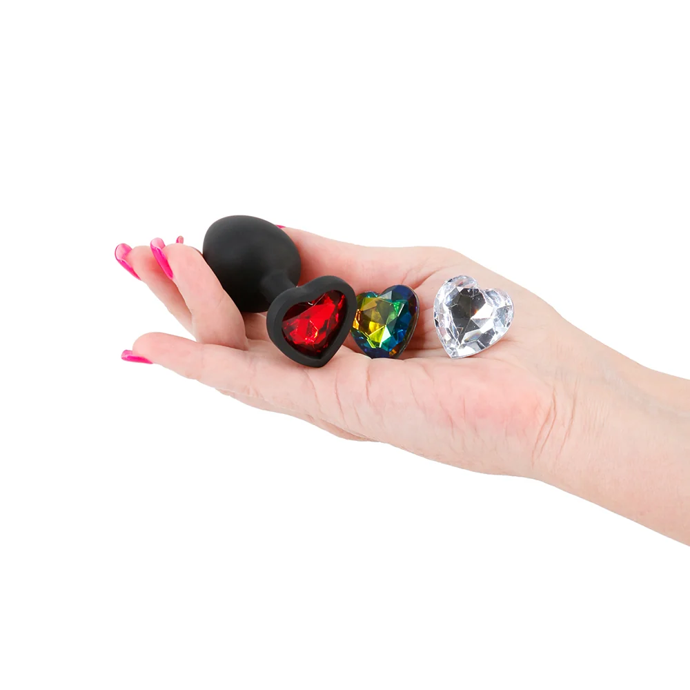 Glams Xchange Heart Anal Plug Small - Image 6