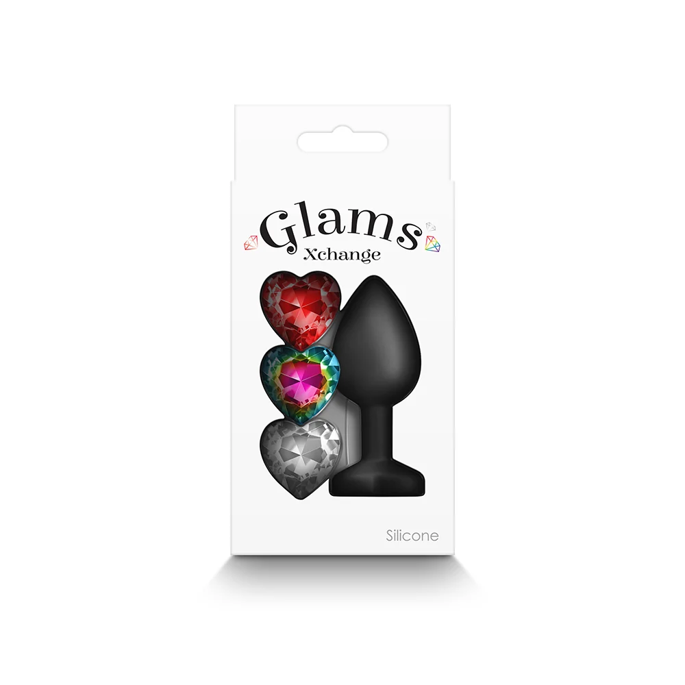 Glams Xchange Heart Anal Plug Small - Image 7