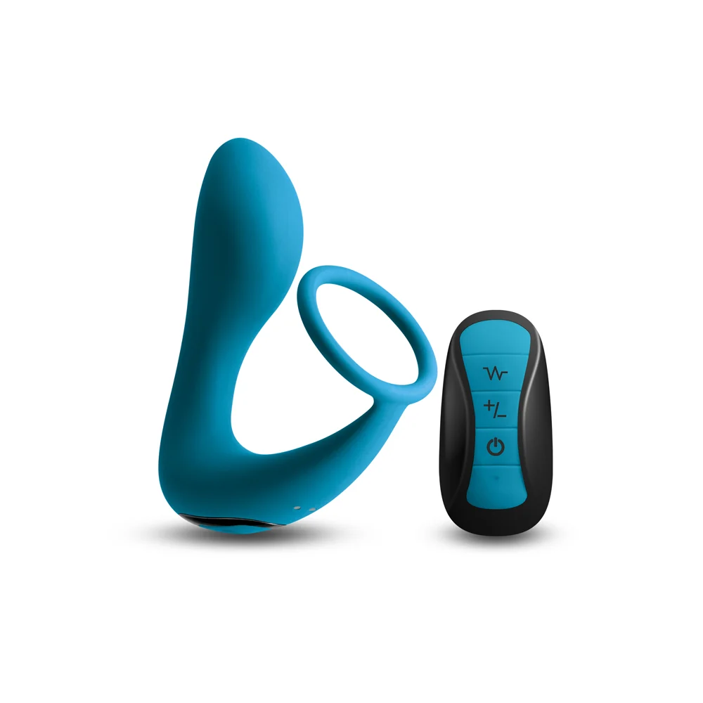 Renegade Slingshot II Cock Ring & Prostate Stimulator Teal - Image 5