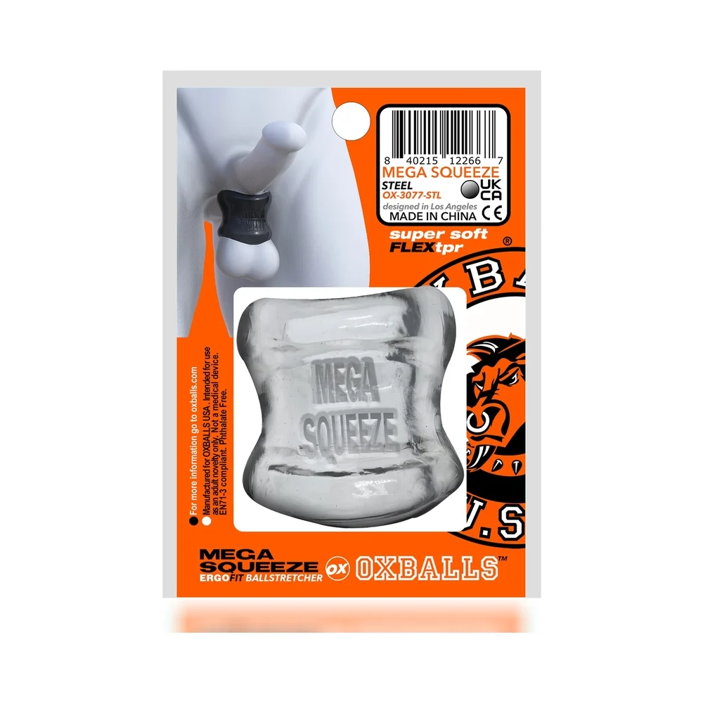 Oxballs Mega Squeeze Ergofit Ballstretcher Clear - Image 7