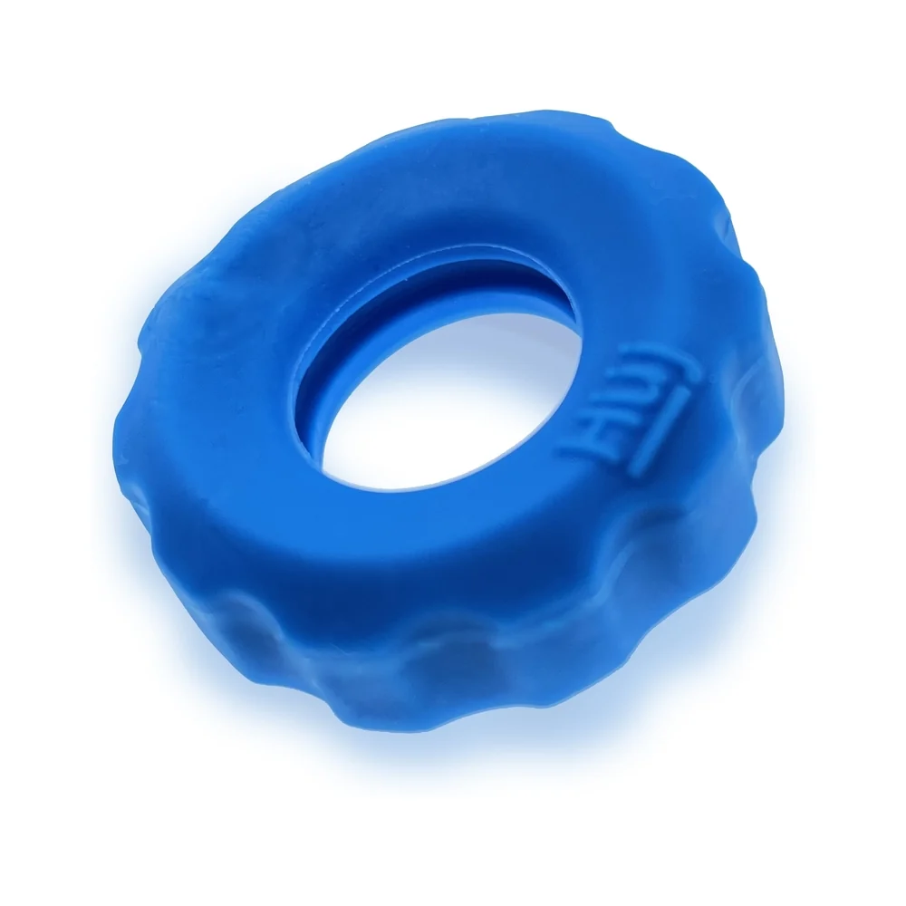 Hunkyjunk SuperHuj 3-Pack Cockrings Teal Ice - Image 4