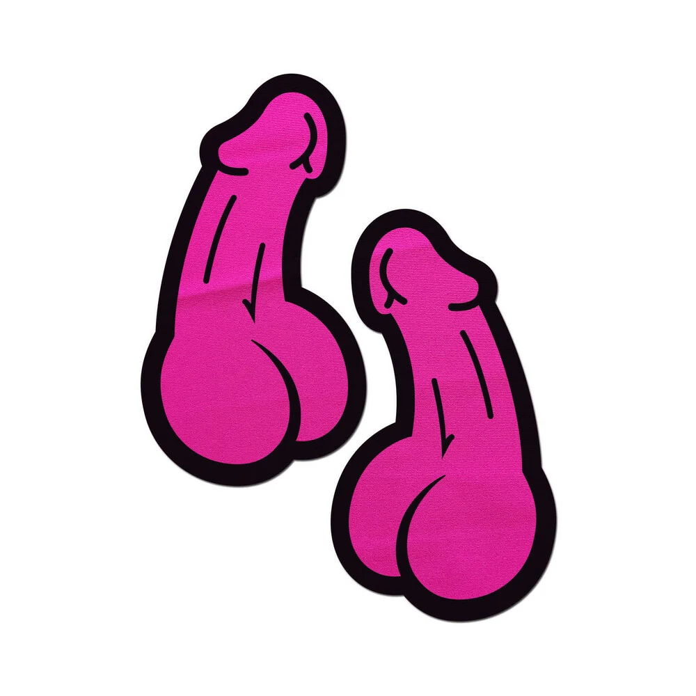 Pastease A Bag of Dicks: 3-Pack of Penis Pasties for Nipples & Skin - Image 9