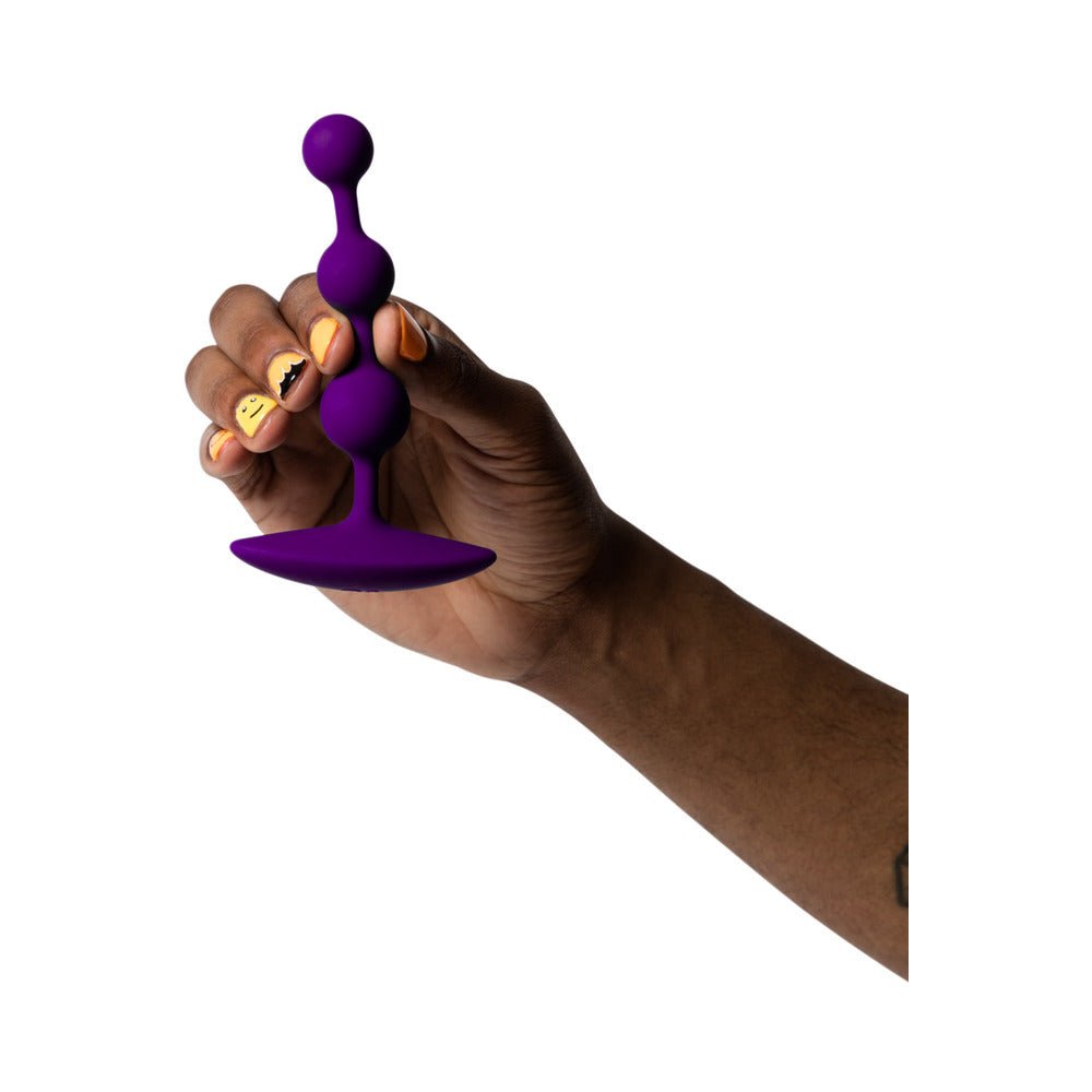 ROMP Amp Silicone Anal Plug Dark Purple - Image 11