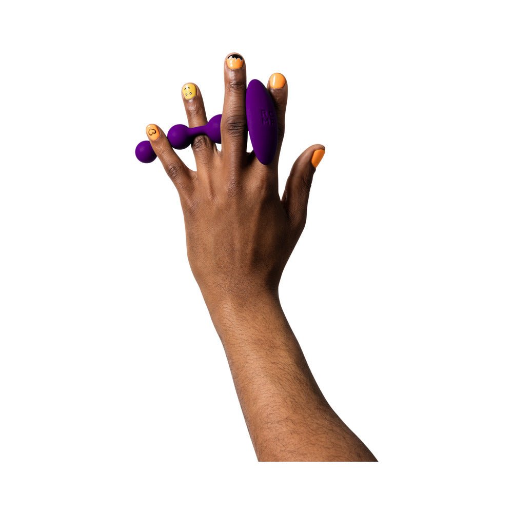 ROMP Amp Silicone Anal Plug Dark Purple - Image 12