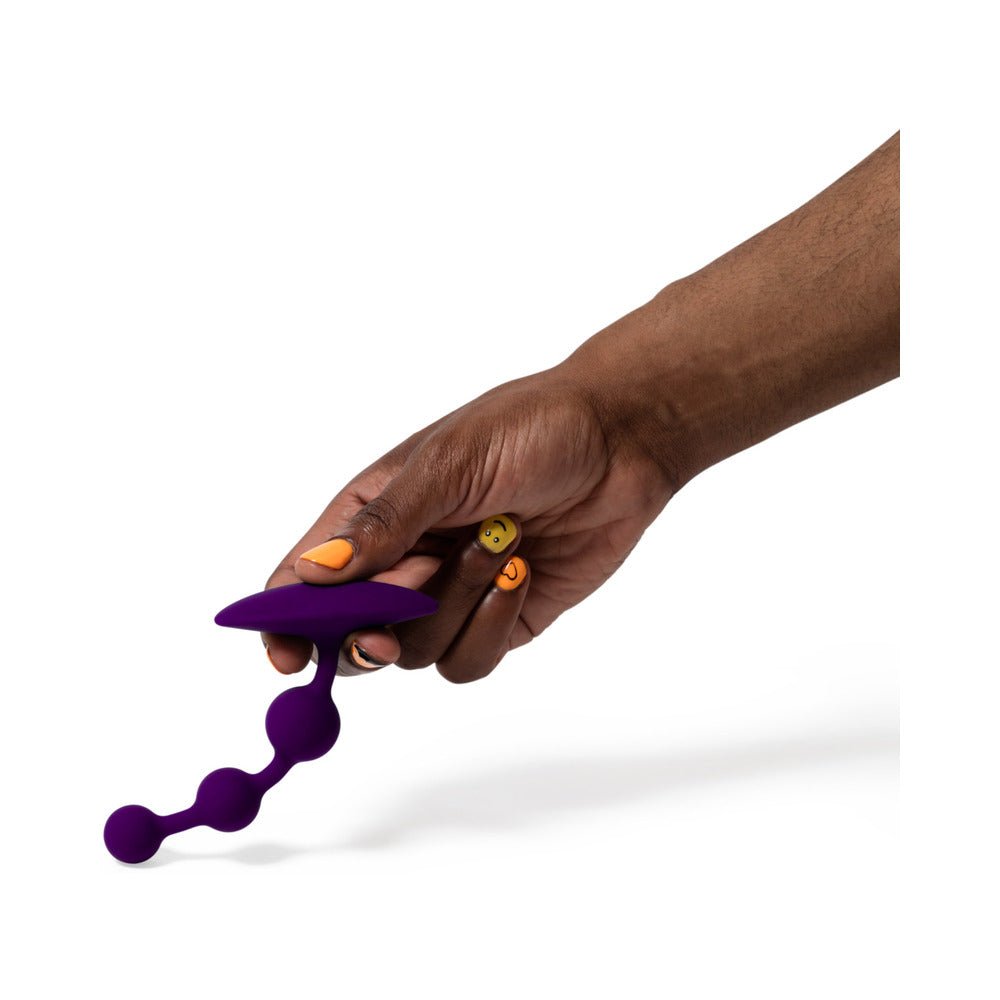 ROMP Amp Silicone Anal Plug Dark Purple - Image 13