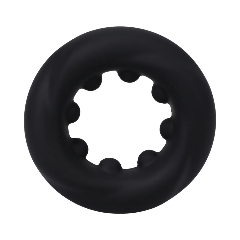 Rock Solid The Twist Silicone C-Ring Black - Image 5