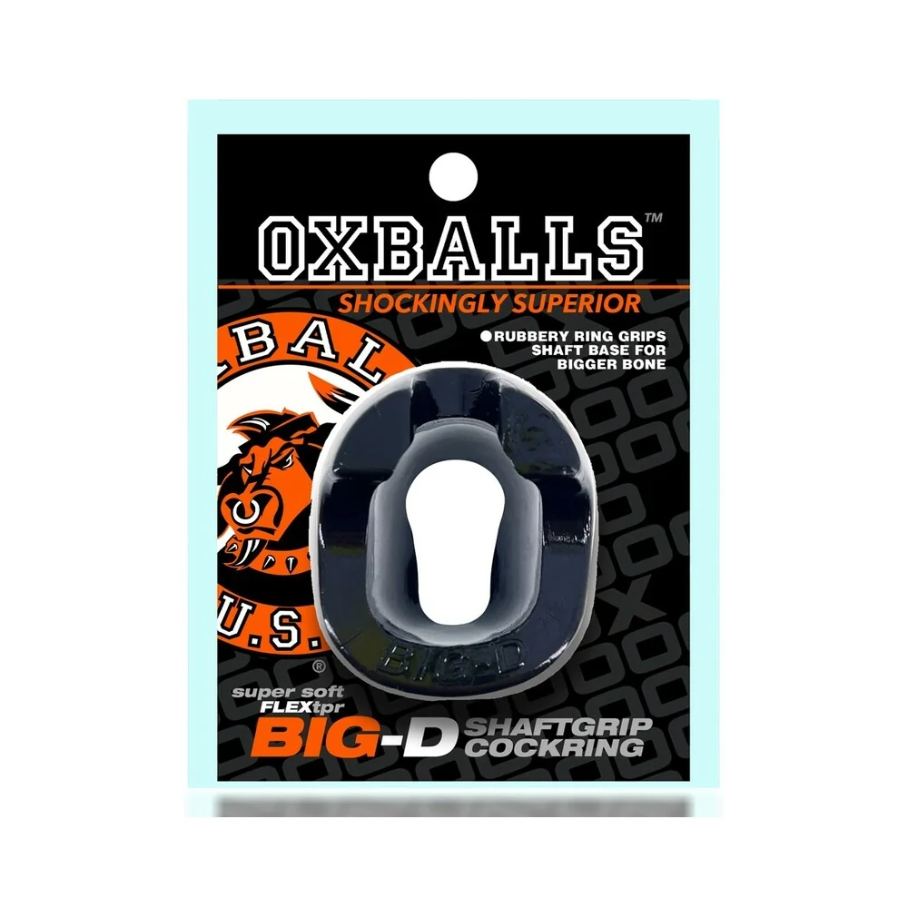 Oxballs Big-D Shaft Grip Cockring Black - Image 10