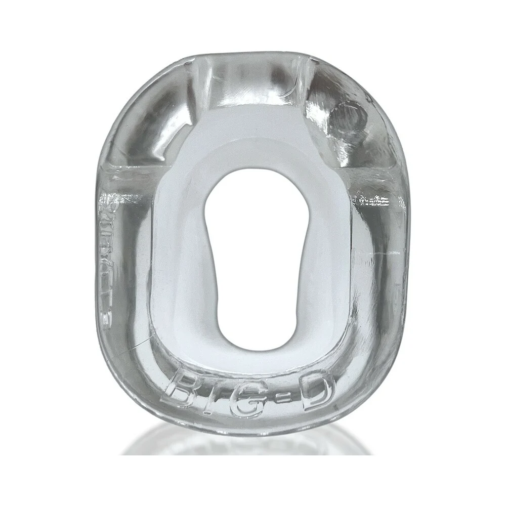 Oxballs Big-D Shaft Grip Cockring Clear - Image 8