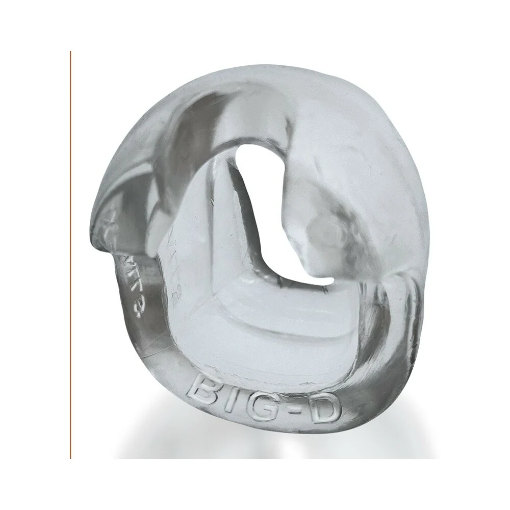 Oxballs Big-D Shaft Grip Cockring Clear - Image 11