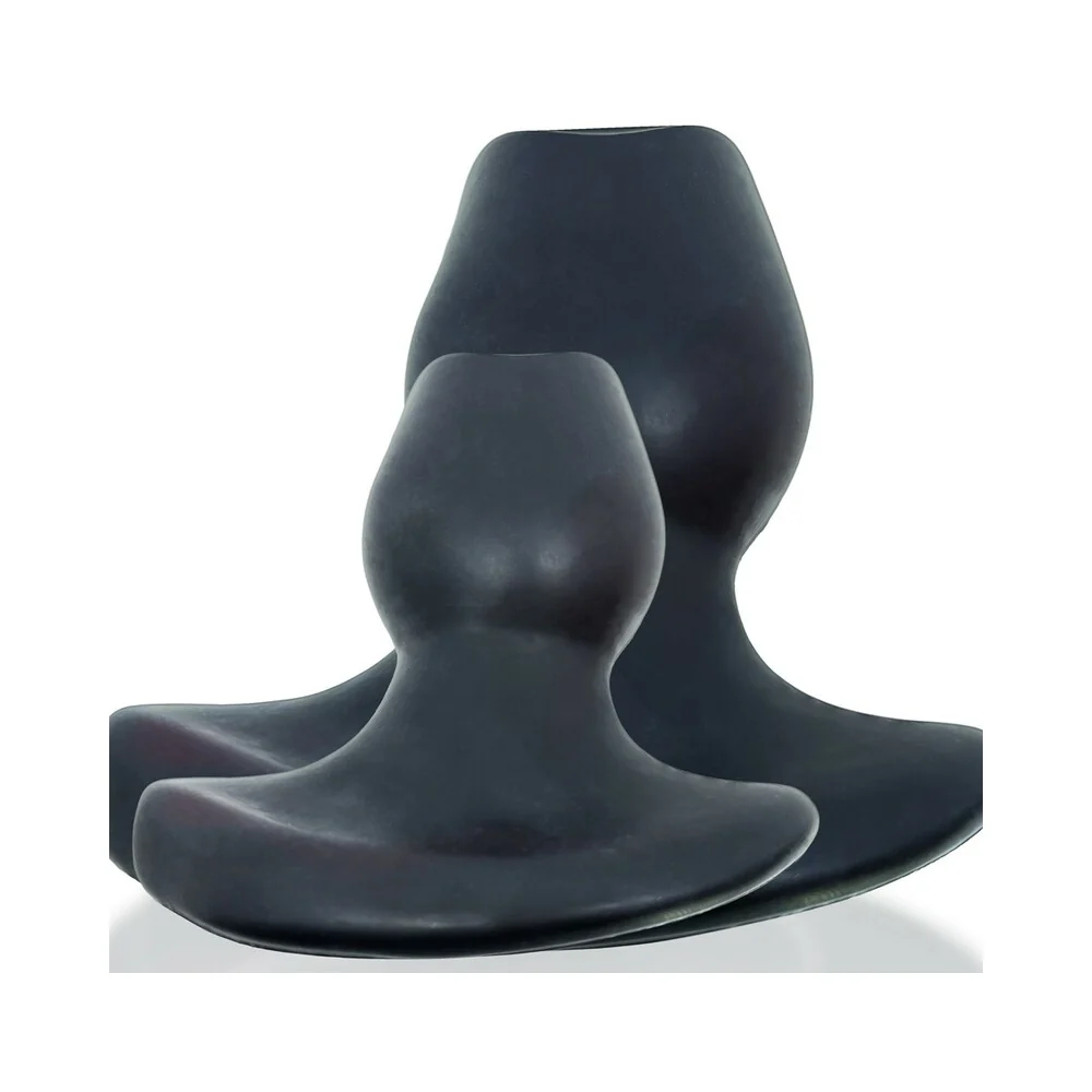 Oxballs Morphhole-2 Gaper Plug Large Black Ice - Image 12