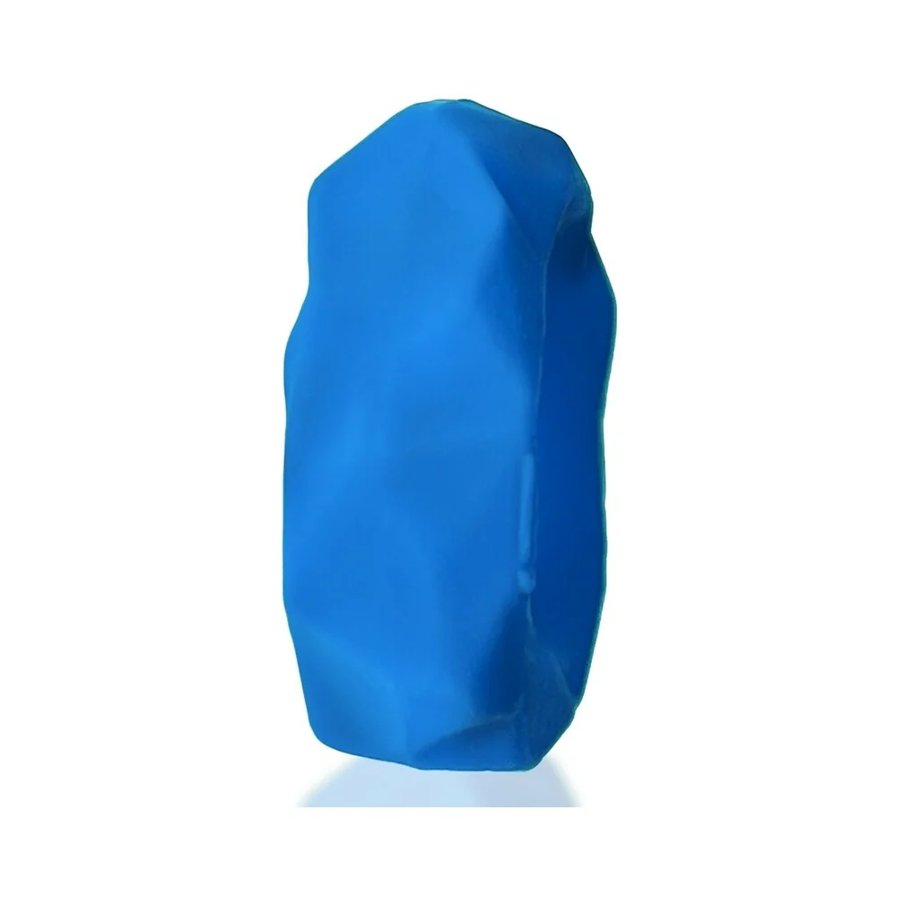 Hunkyjunk Fractal Tactile Cockring Teal Ice - Image 10