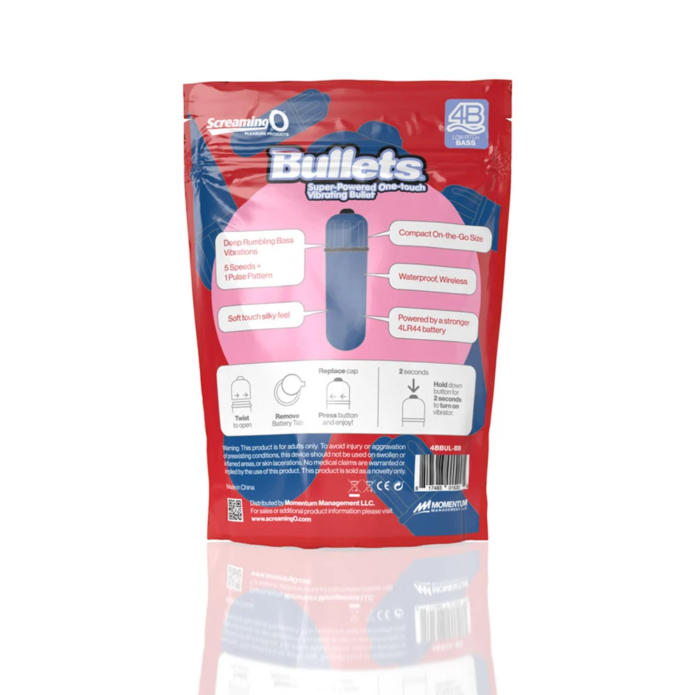 Screaming O 4B Bullet Vibrator Blueberry - Image 9