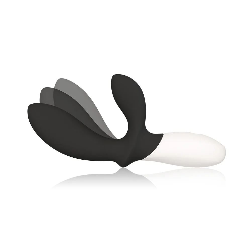 LELO LOKI Wave 2 Rechargeable Silicone Dual Stimulation Prostate Vibrator Black - Image 3