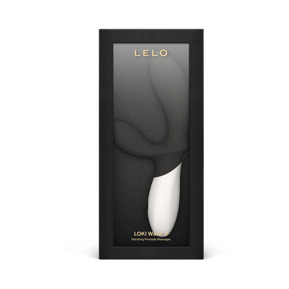 LELO LOKI Wave 2 Rechargeable Silicone Dual Stimulation Prostate Vibrator Black - Image 4