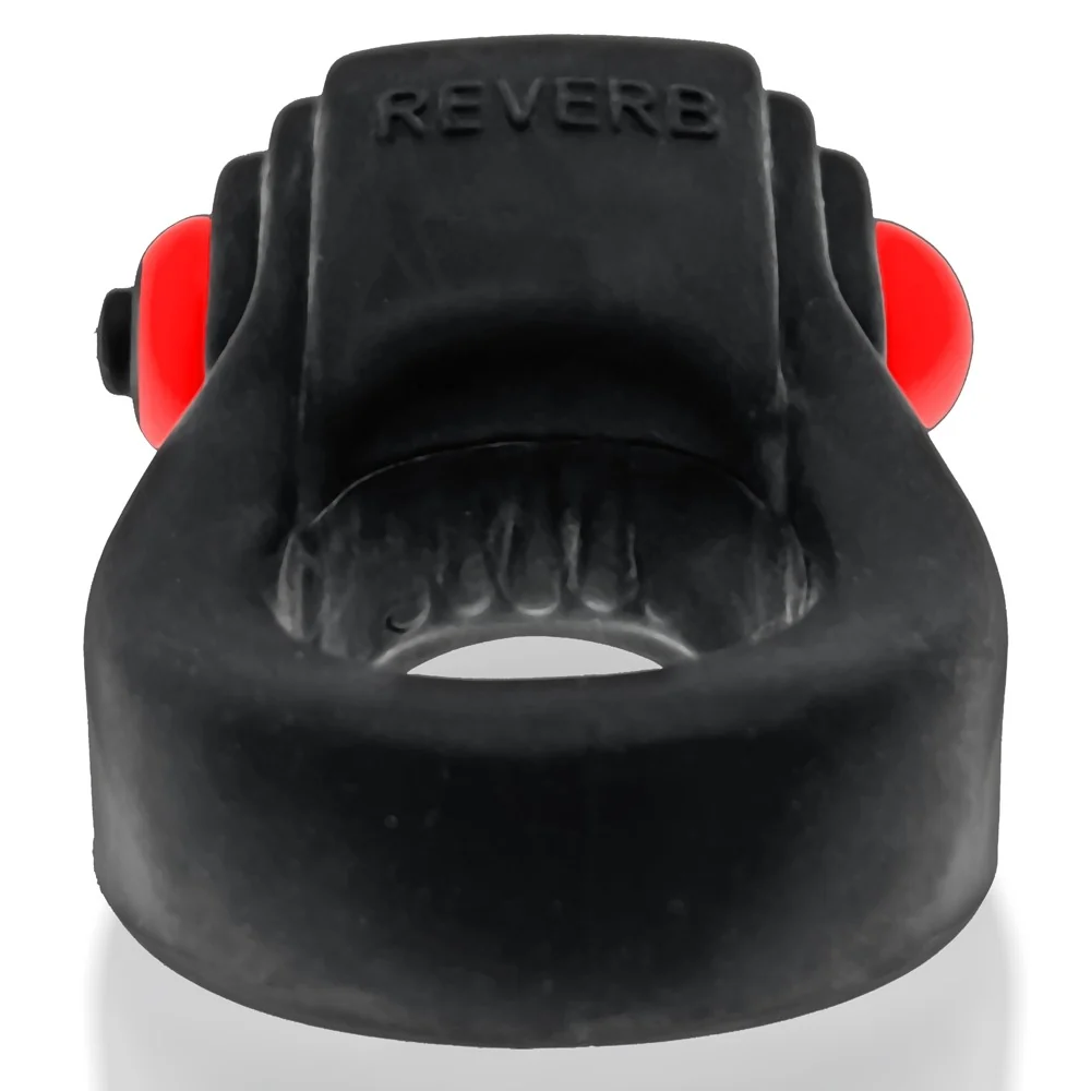Hunkyjunk Revring Cockring with Bullet Vibrator Tar Ice - Image 13