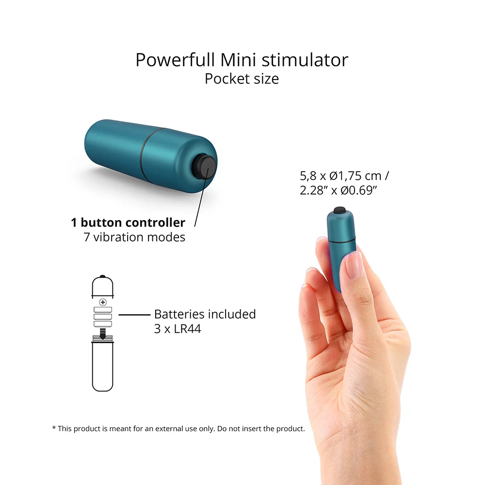 Love to Love Waouhhh Bullet Vibrator Teal Me - Image 5