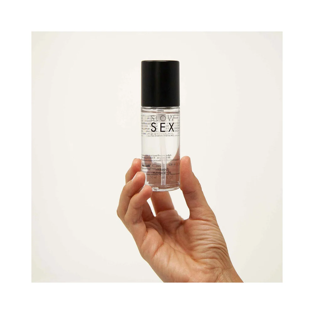 Bijoux Indiscrets Slow Sex Warming Massage Oil 1.69 oz. - Image 3