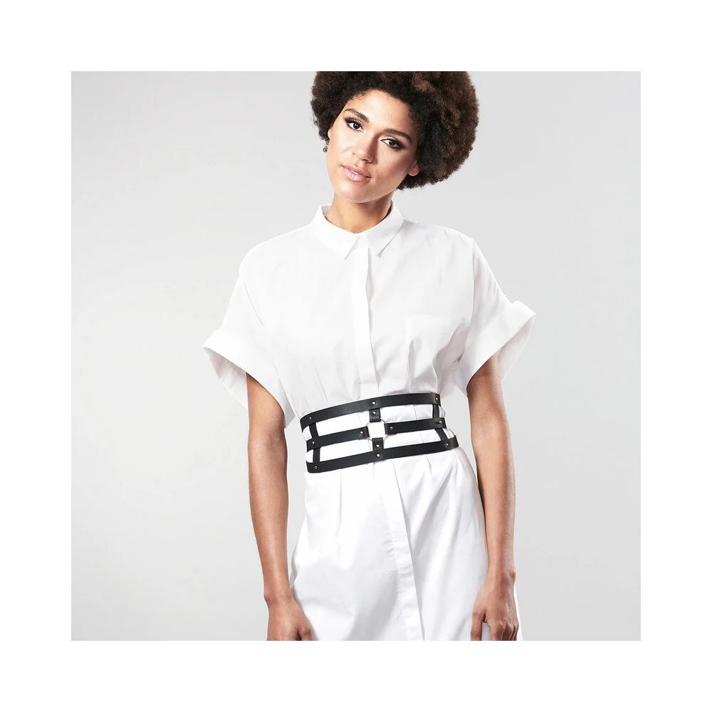 Bijoux Indiscrets Maze Wide Belt & Restraints - Image 5