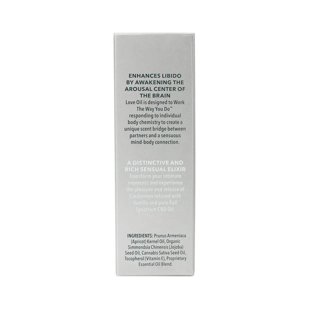 Good Clean Love Cardamom Gold CBD Love Oil 1 oz. - Image 7