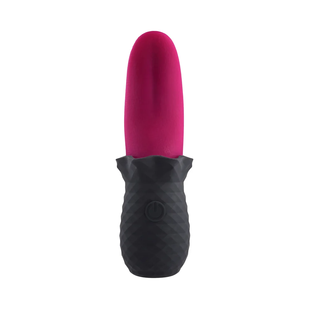 Selopa Tongue Teaser Vibe Rechargeable Silicone Pink Black - Image 11