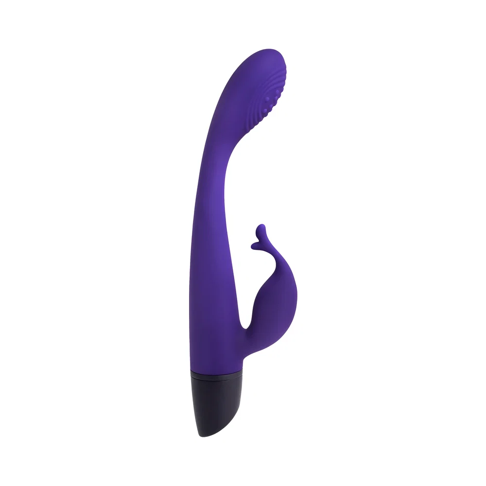 Selopa Plum Passion Rechargeable Dual Stim Silicone Purple - Image 13