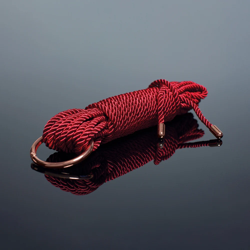 Coquette Pleasure Collection Silky Rope Red - Image 3