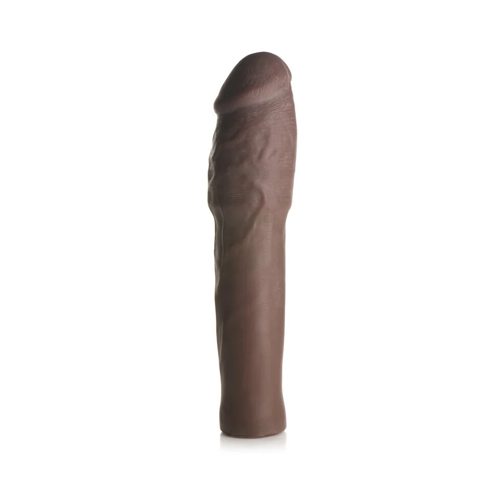 Jock Extra Thick Penis Extension Sleeve 2 in. Dark - Image 2