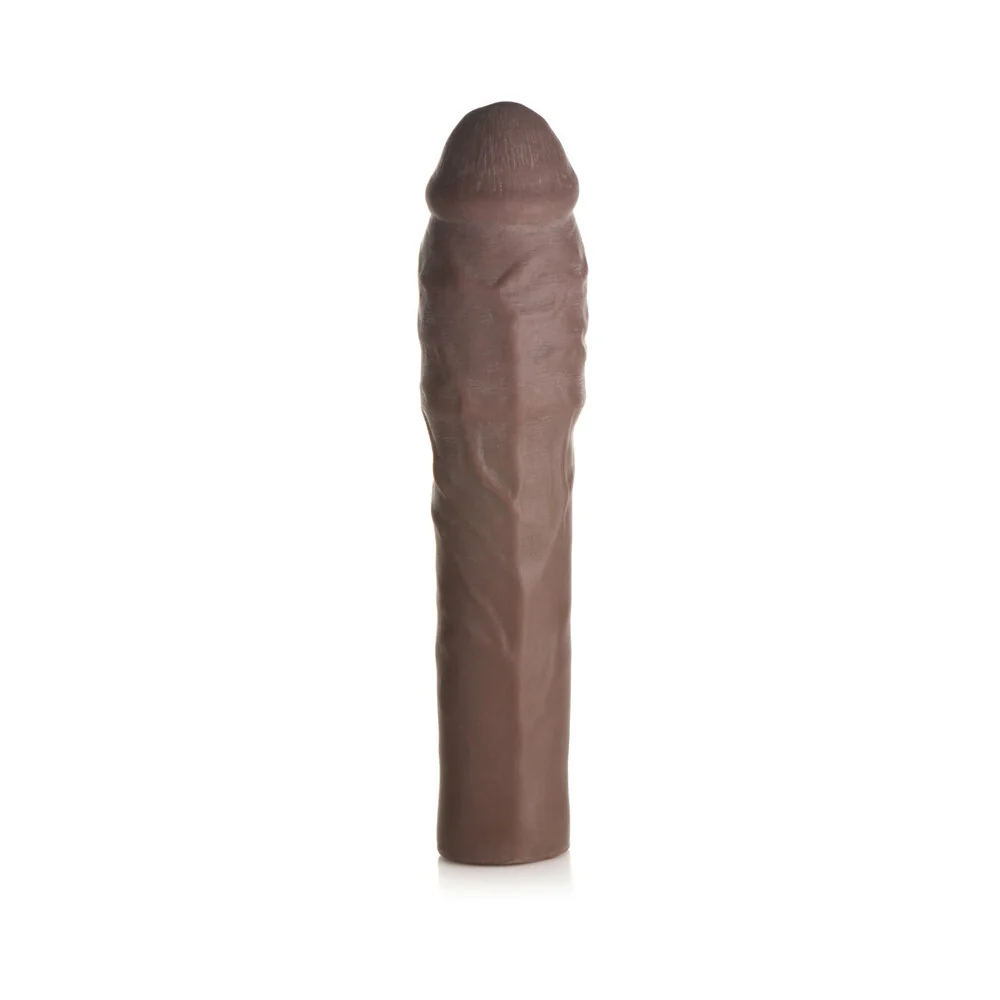 Jock Extra Thick Penis Extension Sleeve 2 in. Dark - Image 3