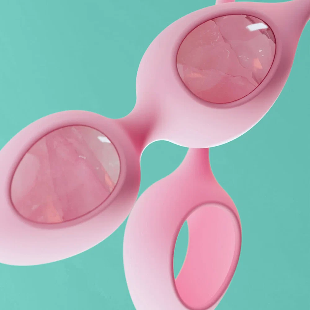 Biird Yonii 2-Piece Rose Quartz Eggs Set - Image 10