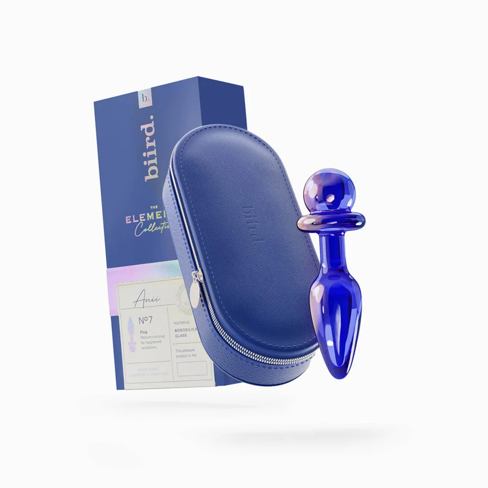 Biird Anii Glass Anal Plug - Image 9