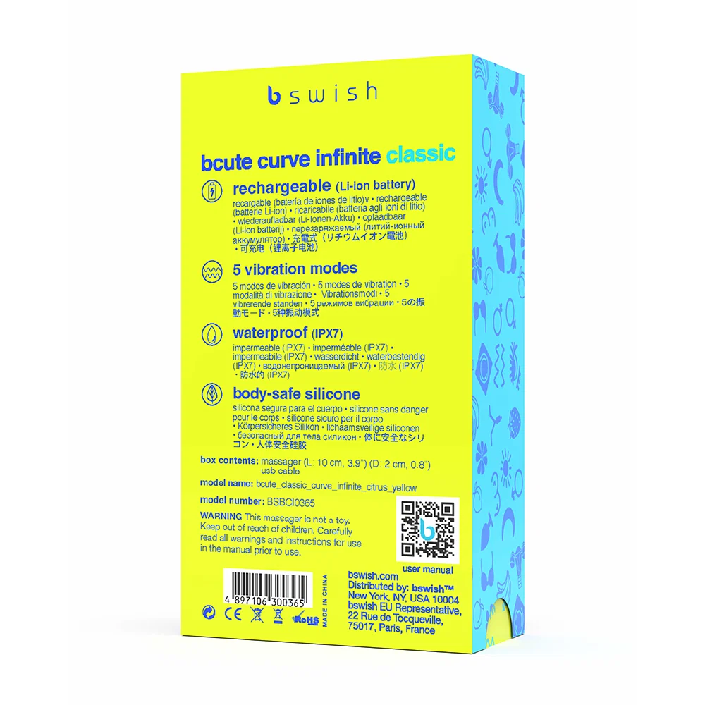 B Swish Bcute Classic Curve Infinite Citrus Yellow - Image 5