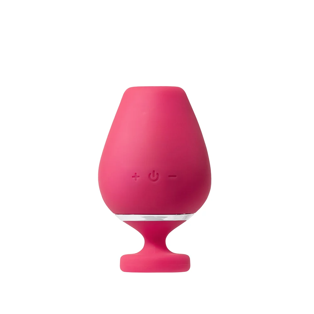 VeDO Vino Rechargeable Vibrating Sonic Vibe Pink - Image 2
