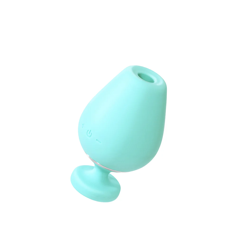 VeDO Vino Rechargeable Vibrating Sonic Vibe Turquoise - Image 3