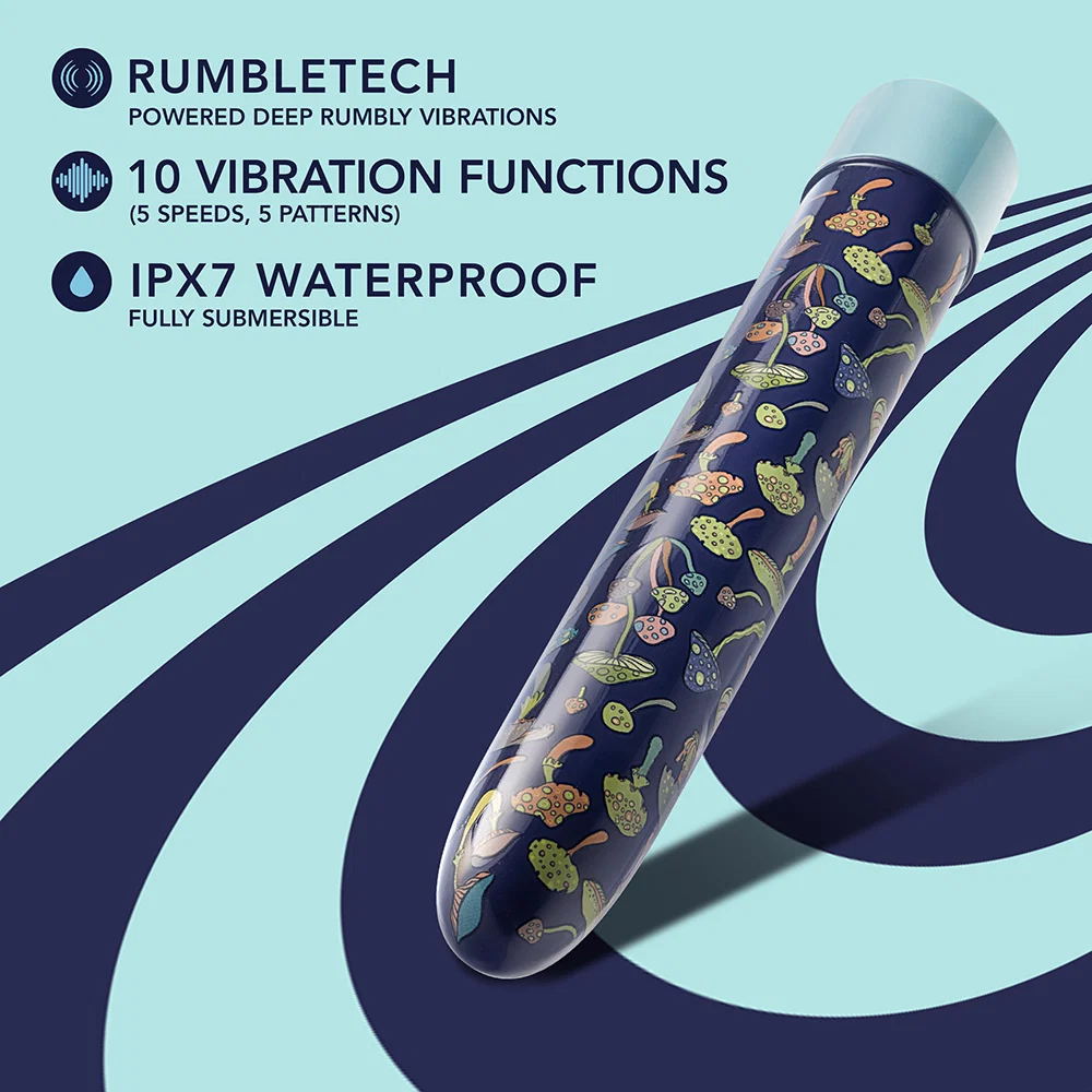Limited Addiction Dreamscape Rechargeable 7 in. Vibrator Blue - Image 7