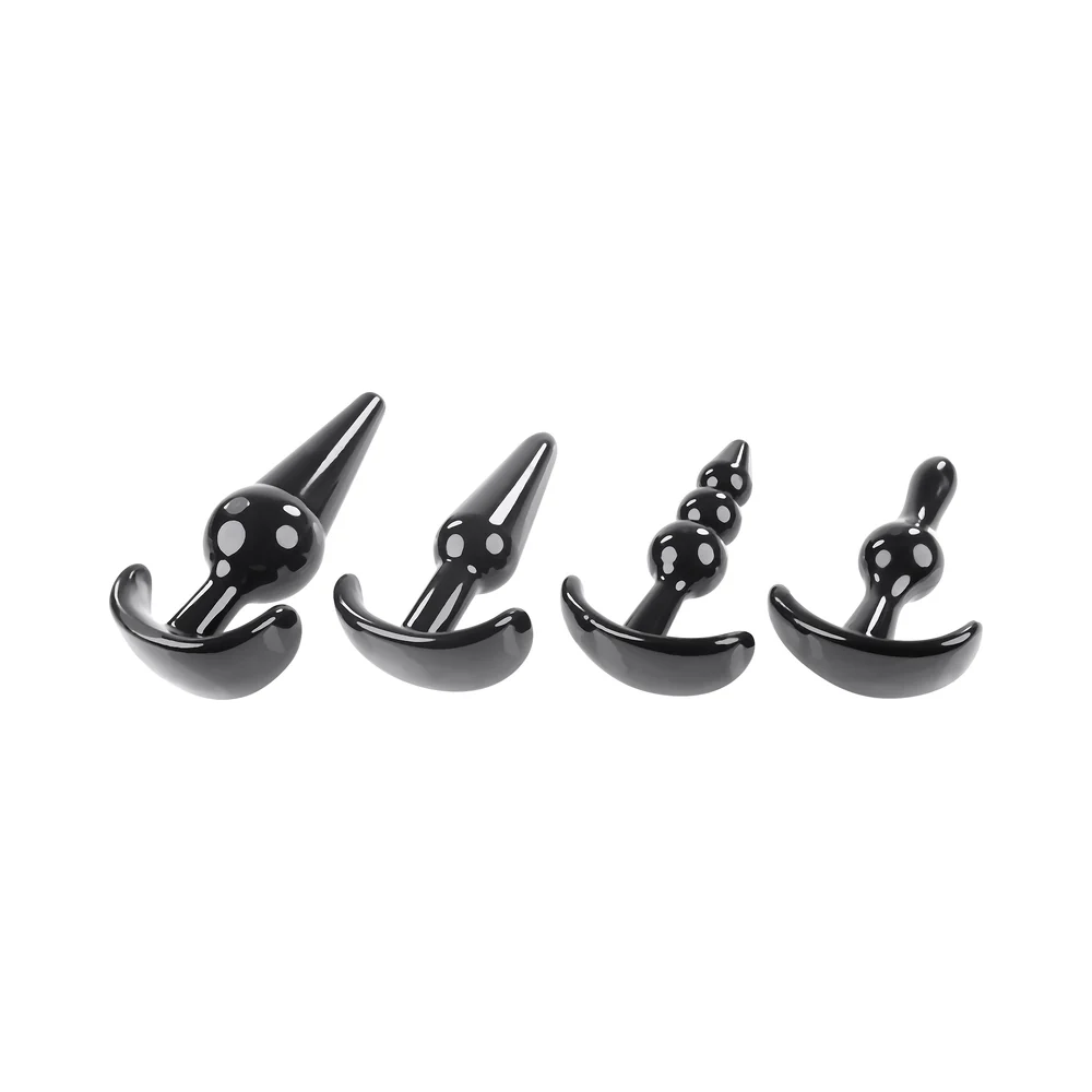 Selopa Intro To Plugs 4-Piece Anal Plug Set Black - Image 13