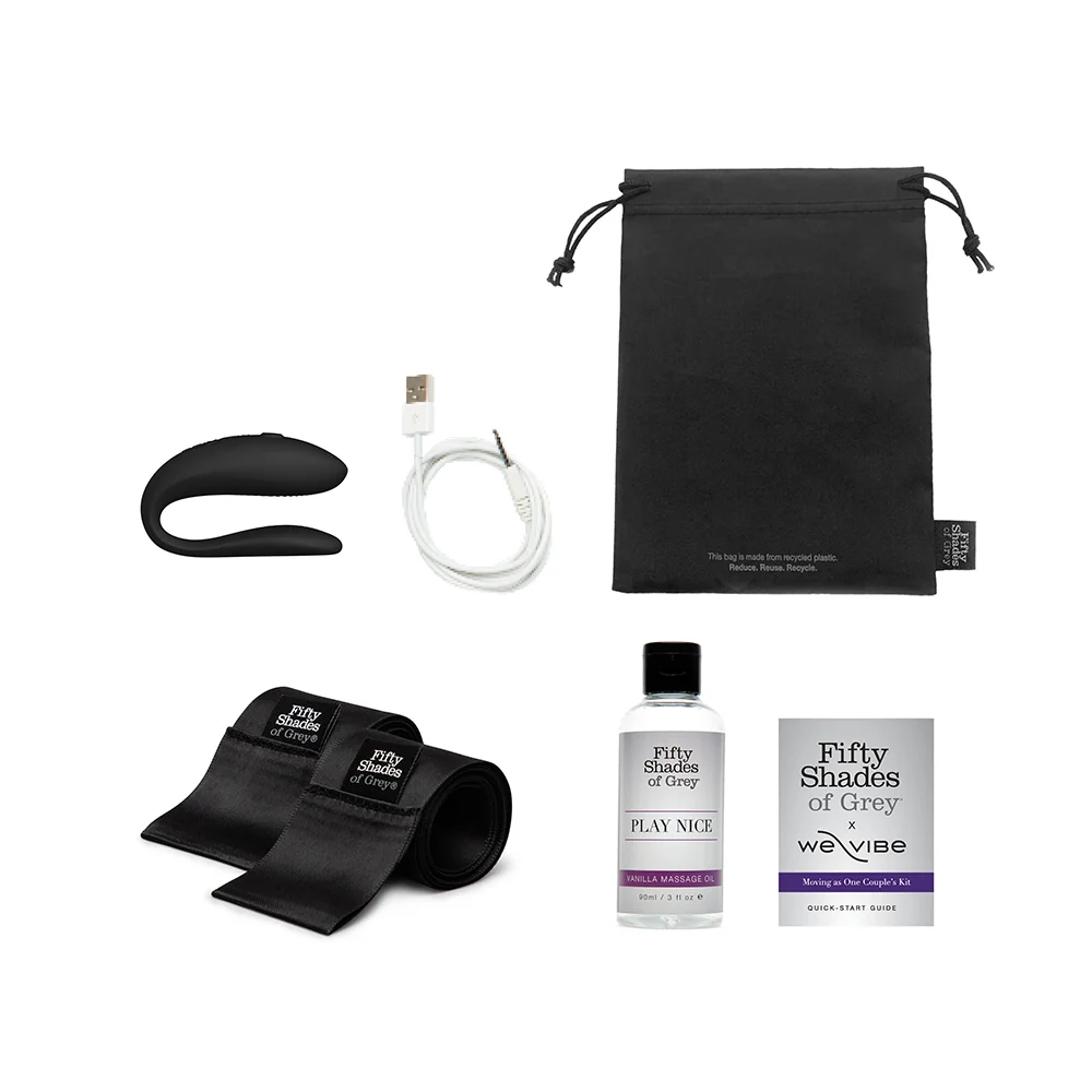 Fifty Shades of Grey We-Vibe Moving As One Kit Black - Image 2