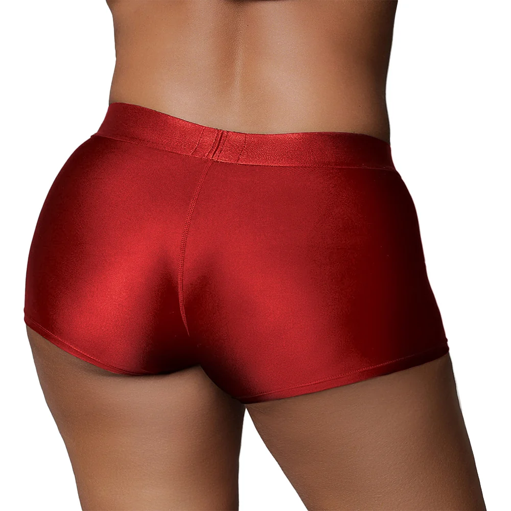 Ouch! Vibrating Strap-on Boxer Red XL/XXL - Image 3