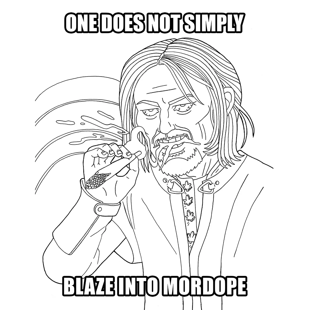 The Lord of the Smoke Rings Coloring Book - Image 3