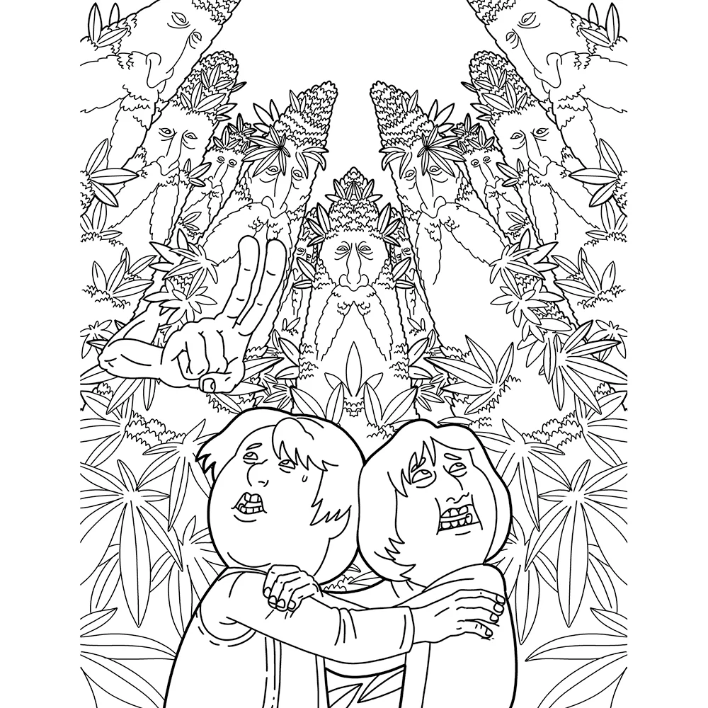 The Lord of the Smoke Rings Coloring Book - Image 5
