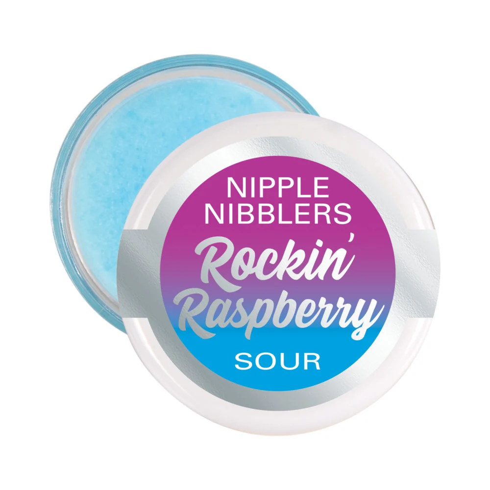 Jelique Nipple Nibbler Sour Pleasure Balm 3g Rockin Raspberry Bulk Bag 36pc - Image 3